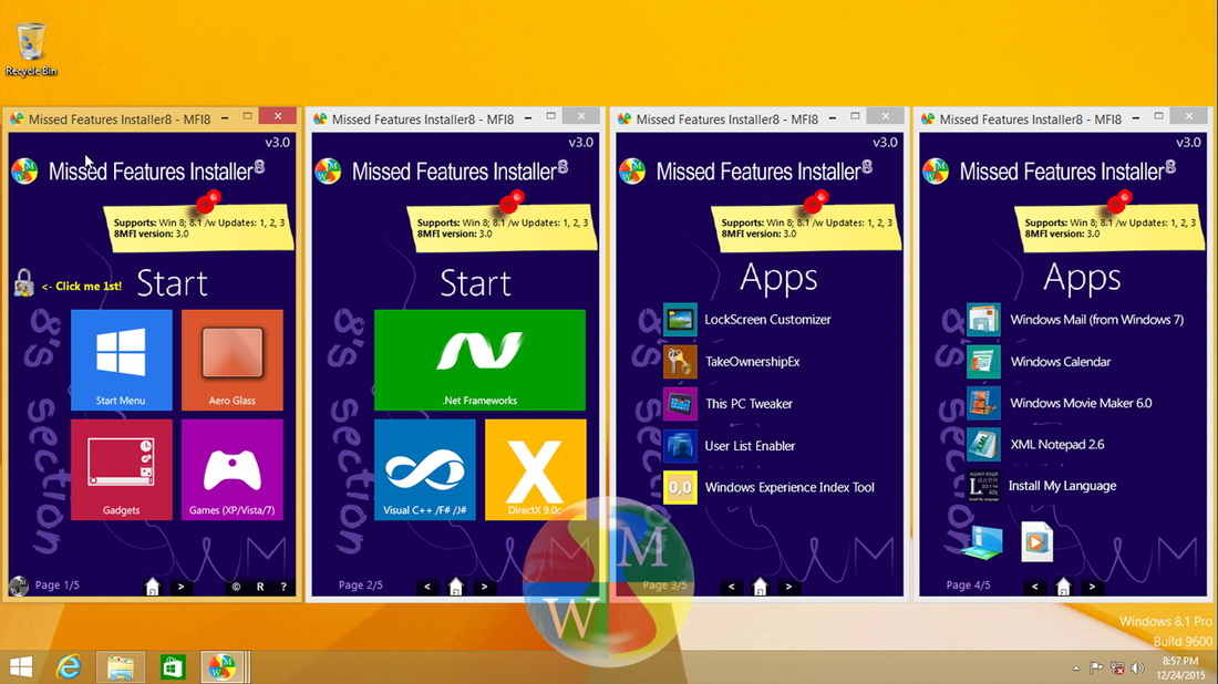 Windows 8 Missed Features Installer8 Crack With Activation Key Download