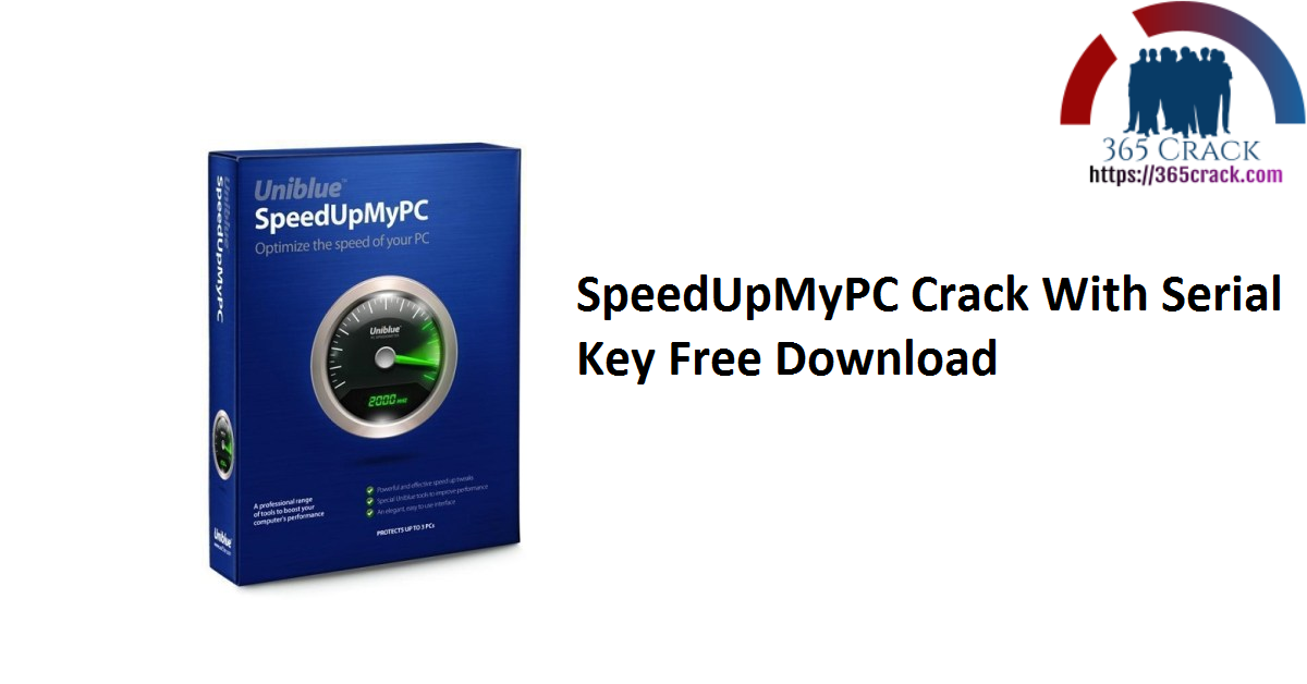 SpeedUpMyPC Crack With Serial Key Free Download