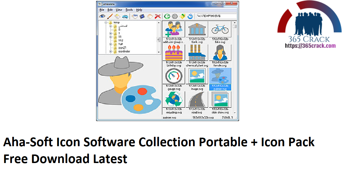 Aha-Soft Icon Software Collection Portable + Icon Pack Free Download Latest