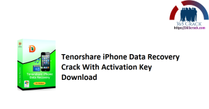 tenorshare iphone data recovery registration code