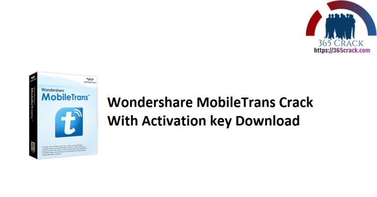 download wondershare mobiletrans full crack
