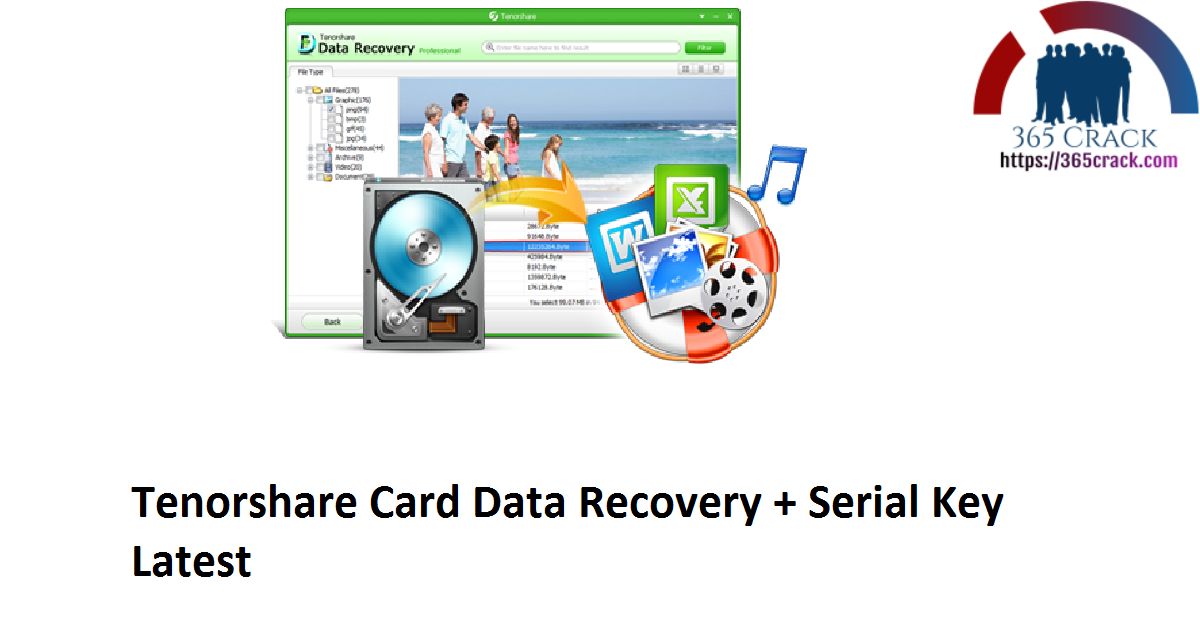 Tenorshare Card Data Recovery + Serial Key Latest