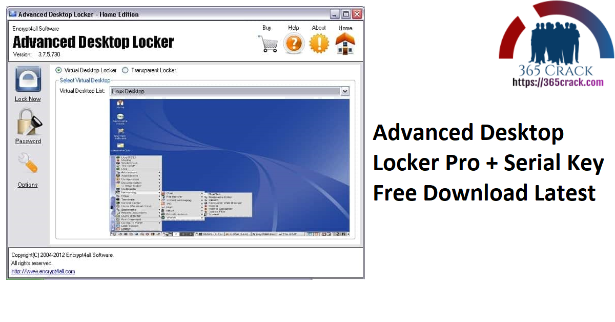 Advanced Desktop Locker Pro + Serial Key Free Download Latest