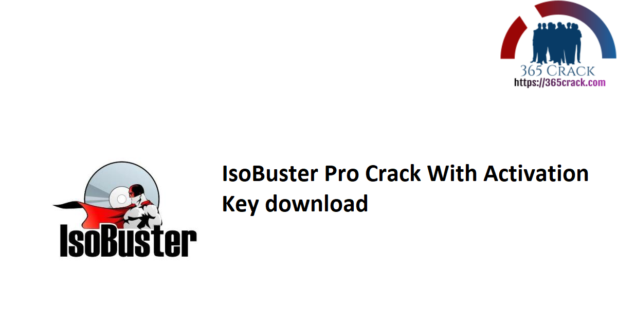 IsoBuster Pro Crack With Activation Key download