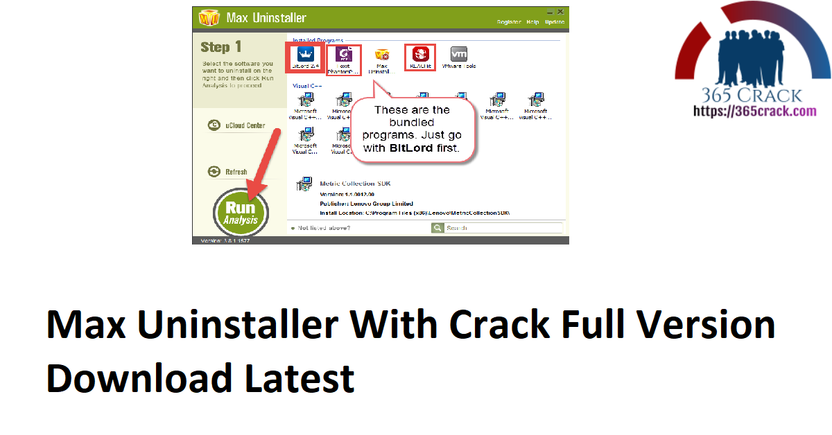Max Uninstaller With Crack Full Version Download Latest