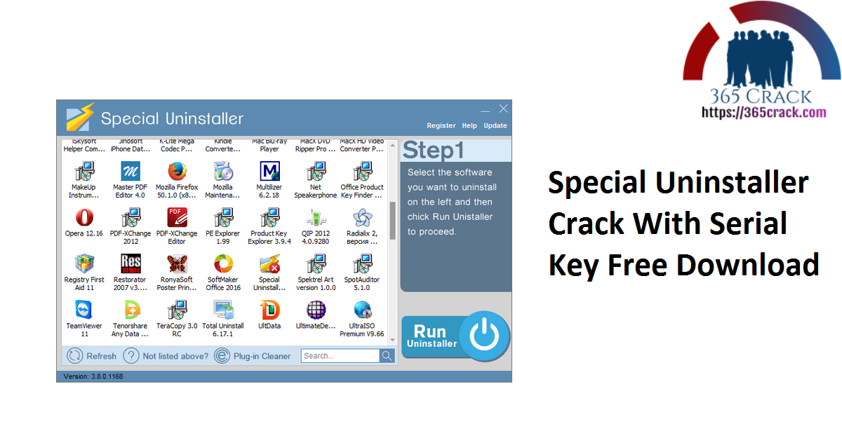 Special Uninstaller Crack With Serial Key Free Download