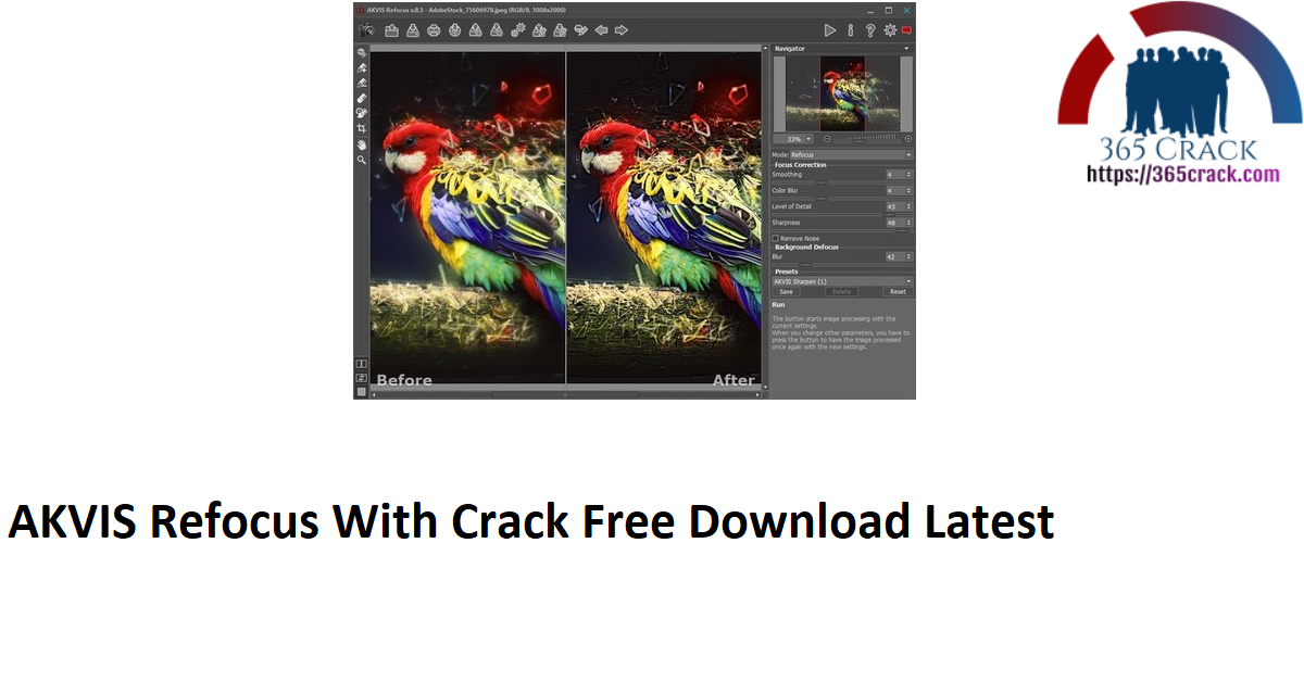 AKVIS Refocus With Crack Free Download Latest