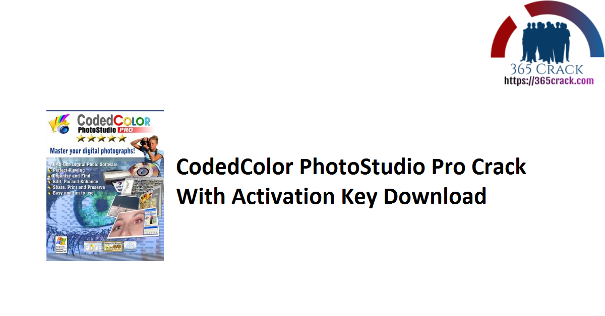 CodedColor PhotoStudio Pro Crack With Activation Key Download