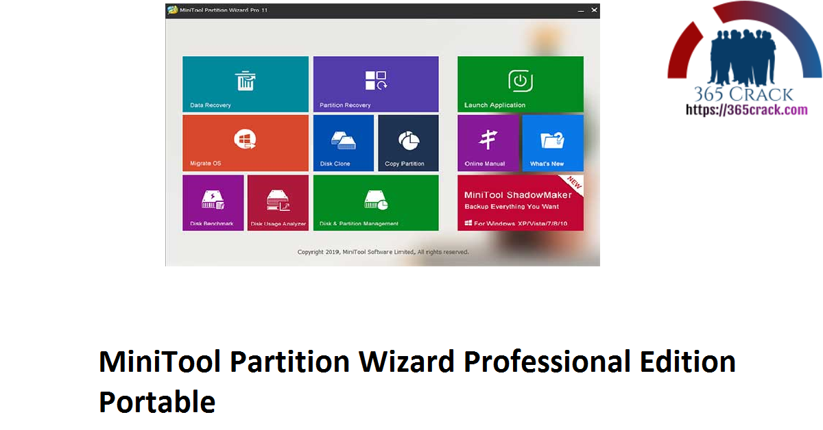 MiniTool Partition Wizard Professional Edition Portable