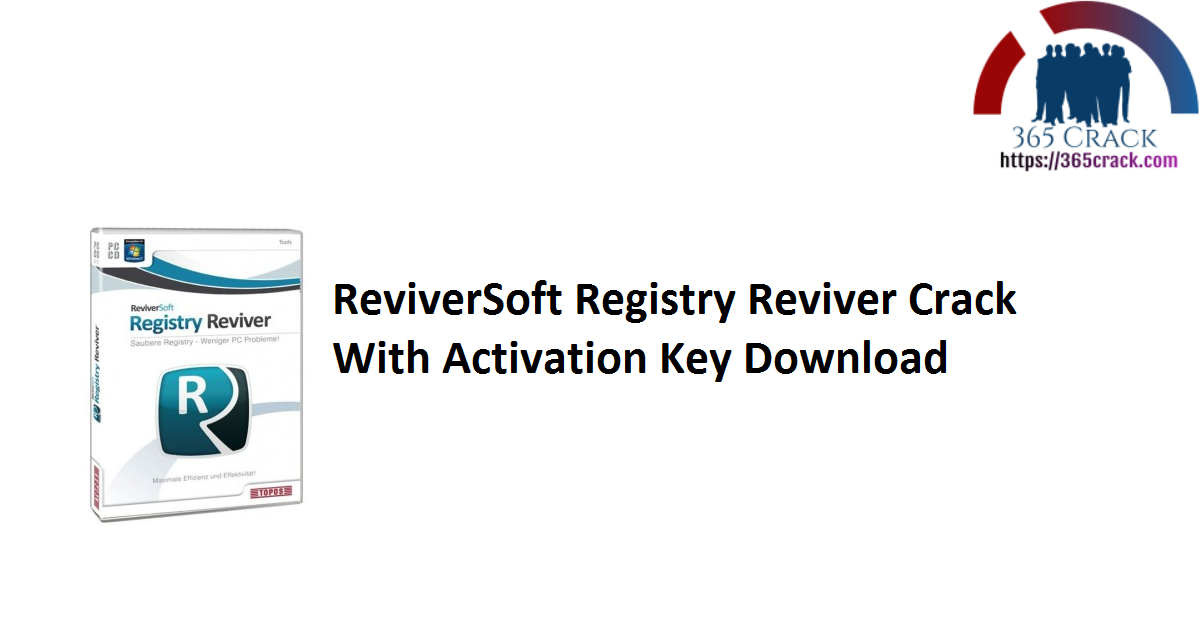 Registry reviver activation key crack download