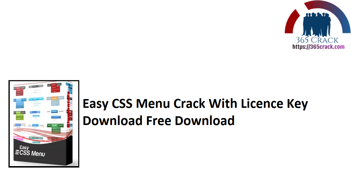 Easy CSS Menu Crack With Licence Key Download Free Download