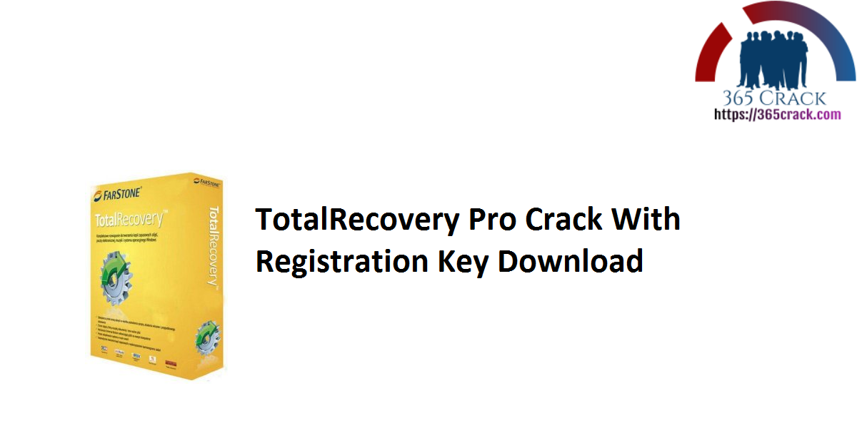 TotalRecovery Pro Crack With Registration Key Download