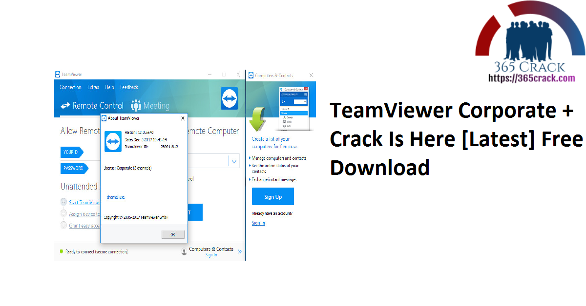 TeamViewer Corporate + Crack Is Here [Latest] Free Download
