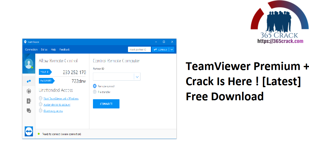 TeamViewer Premium + Crack Is Here ! [Latest] Free Download