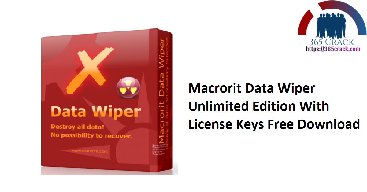 Macrorit Data Wiper free instals
