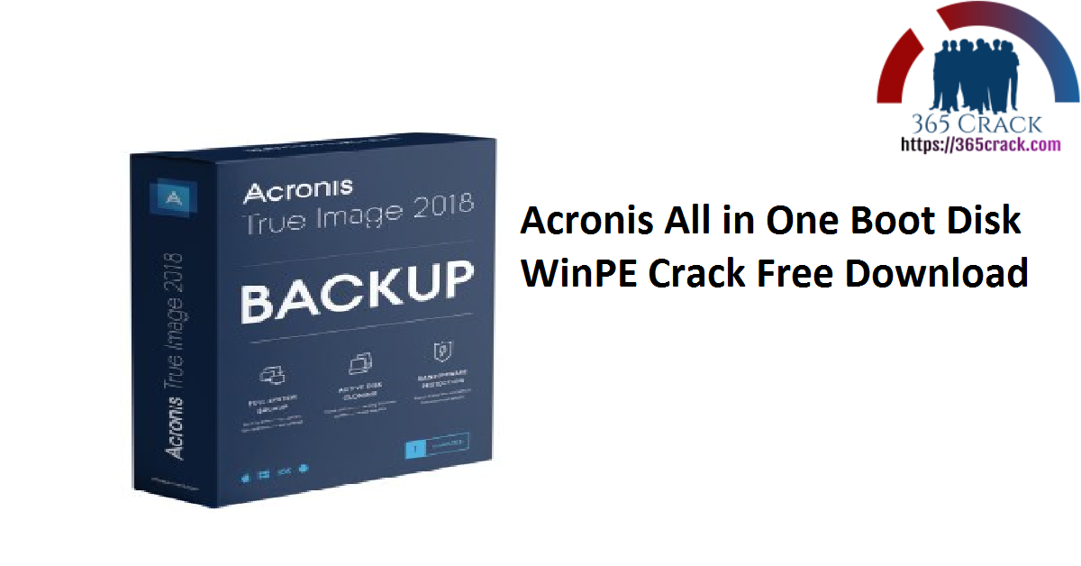 Acronis True Image 2015 Boot CD not working