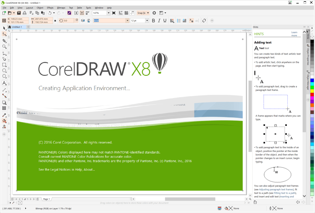 CorelDRAW Graphics Suite X8 22.2. 0.532 Crack
