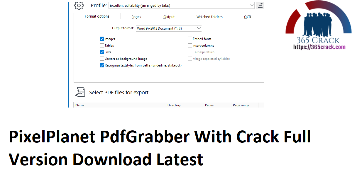 PixelPlanet PdfGrabber With Crack Full Version Download Latest