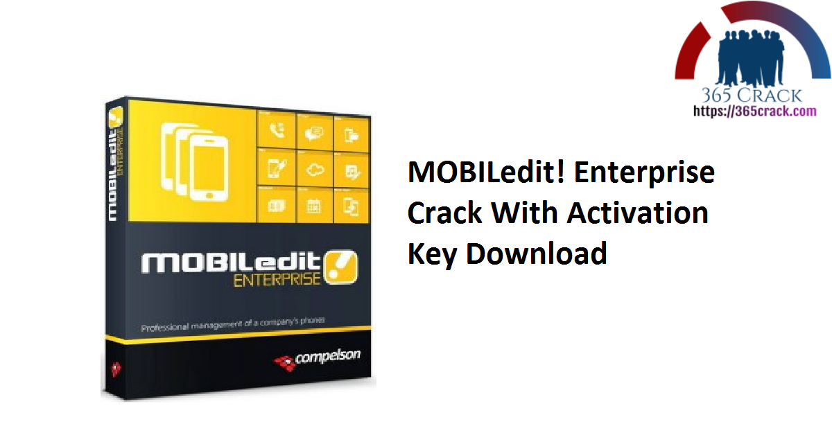 MOBILedit! Enterprise Crack With Activation Key Download