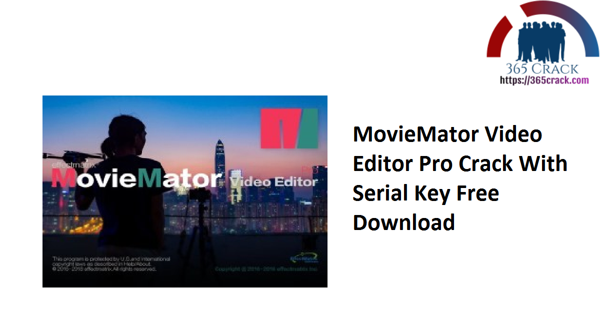 MovieMator Video Editor Pro Crack With Serial Key Free Download
