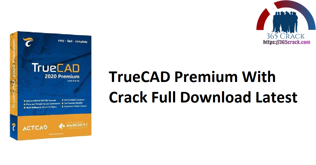 TrueCAD Premium With Crack Full Download Latest