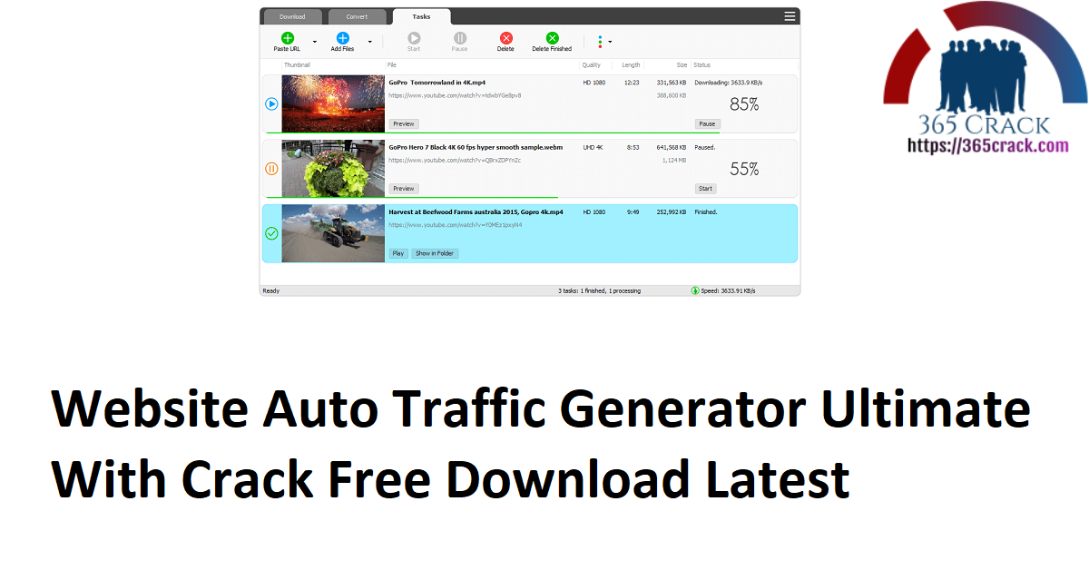 Website Auto Traffic Generator Ultimate With Crack Free Download Latest