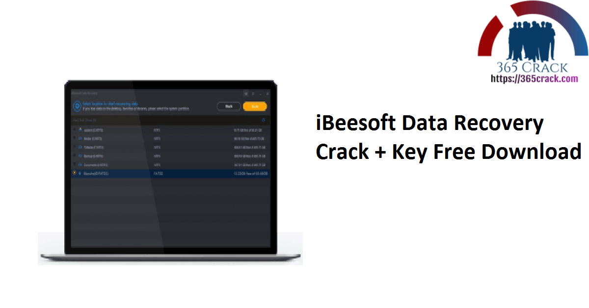 iBeesoft Data Recovery Crack + Key Free Download