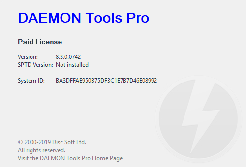serial daemon tools pro