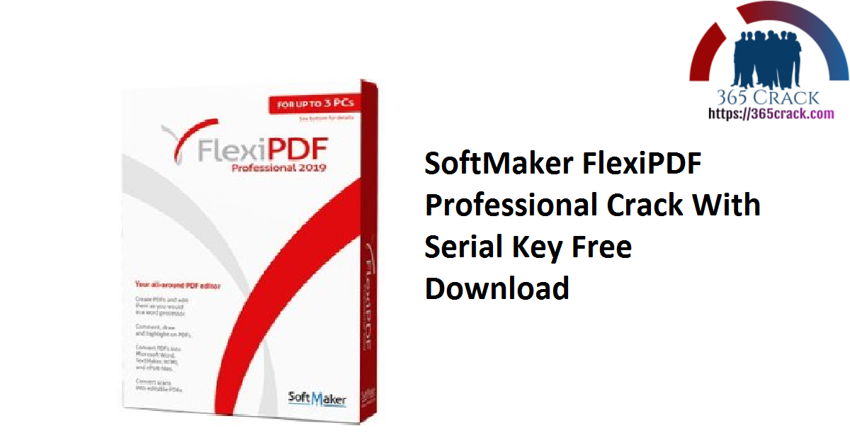 SoftMaker FlexiPDF Professional Crack With Serial Key Free Download