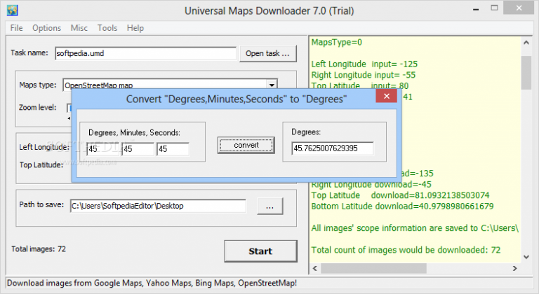 universal map downloader terbaru