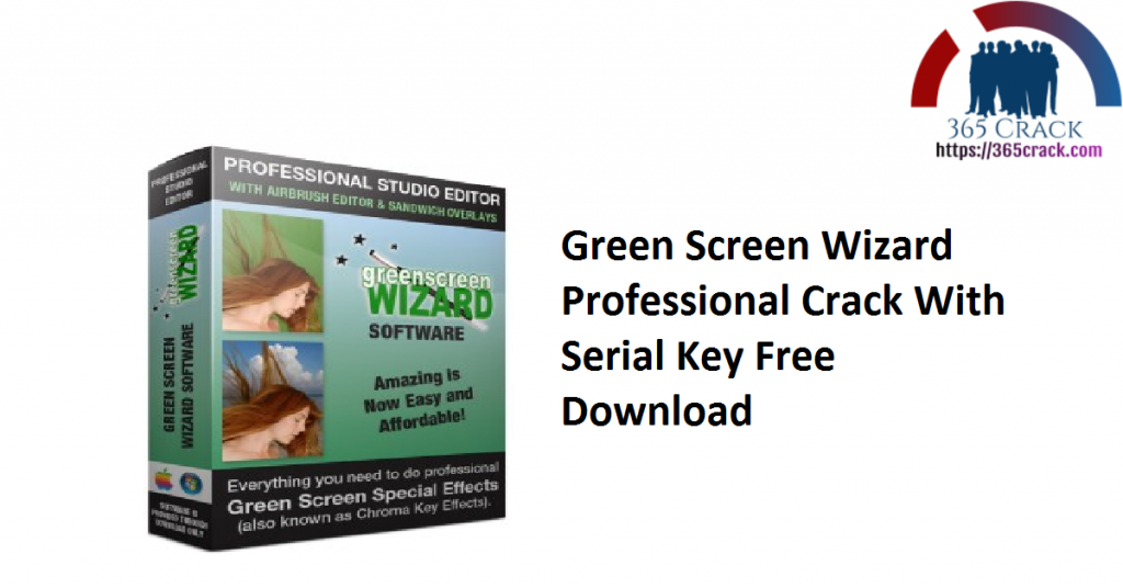 Green Screen Wizard Professional 12.2 for mac instal free