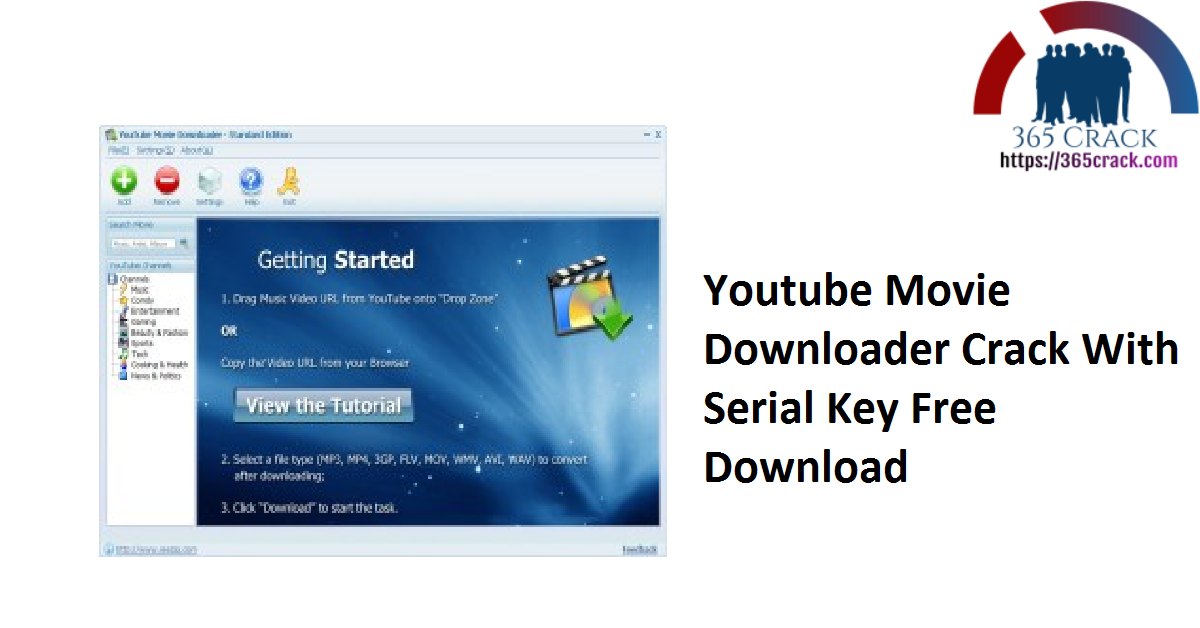 Youtube Movie Downloader Crack With Serial Key Free Download