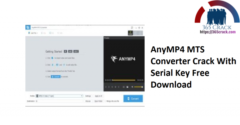 anymp4 video converter registration key