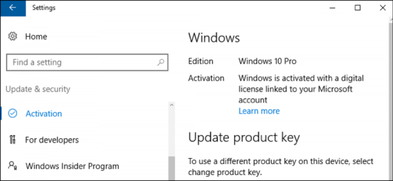 win 10 ultimate product key
