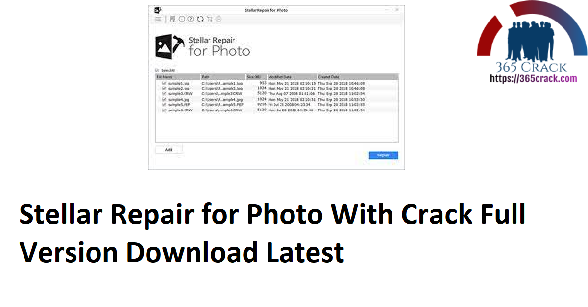 Download Stellar Repair For Photo Full Crack Archives