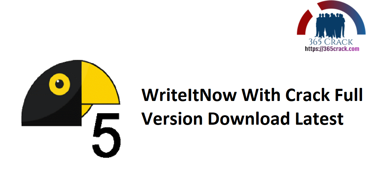 WriteItNow With Crack Full Version Download Latest
