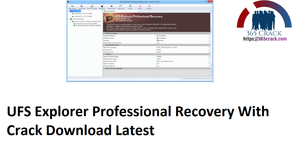 UFS Explorer Professional Recovery With Crack Download Latest