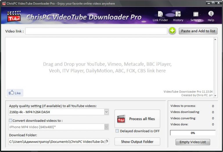 ChrisPC VideoTube Downloader Pro 14.23.0816 download the last version for windows