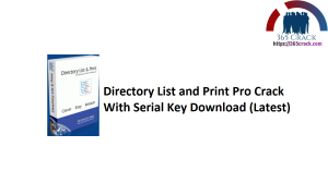 Directory List Print Pro Keygen
