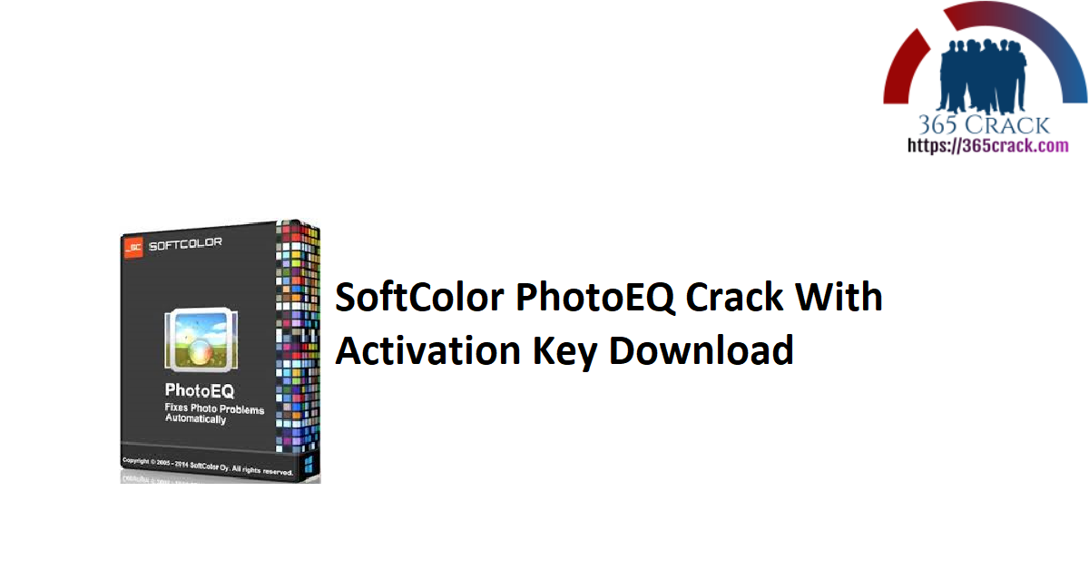 SoftColor PhotoEQ Crack With Activation Key Download