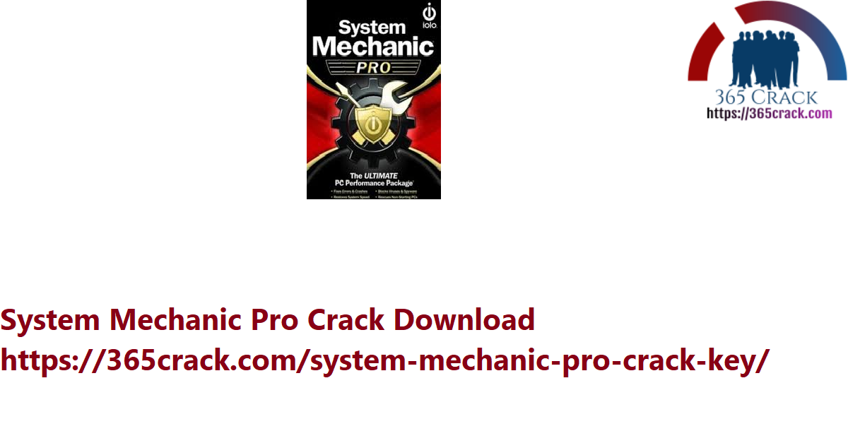 system mechanic pro key