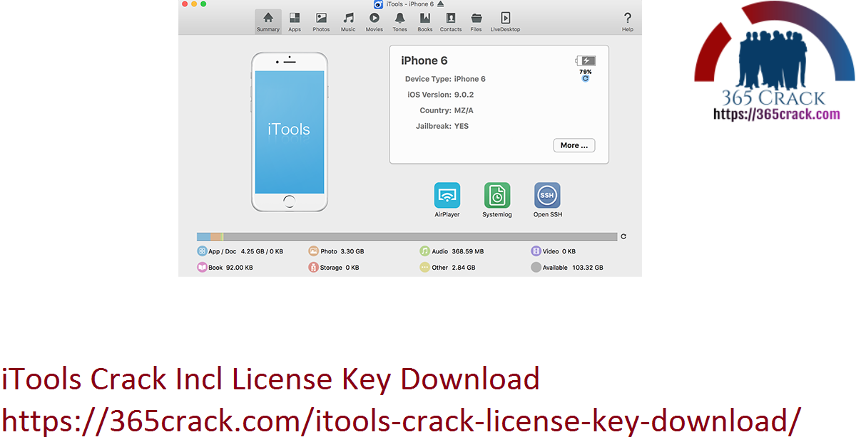iTools Crack Incl License Key Download