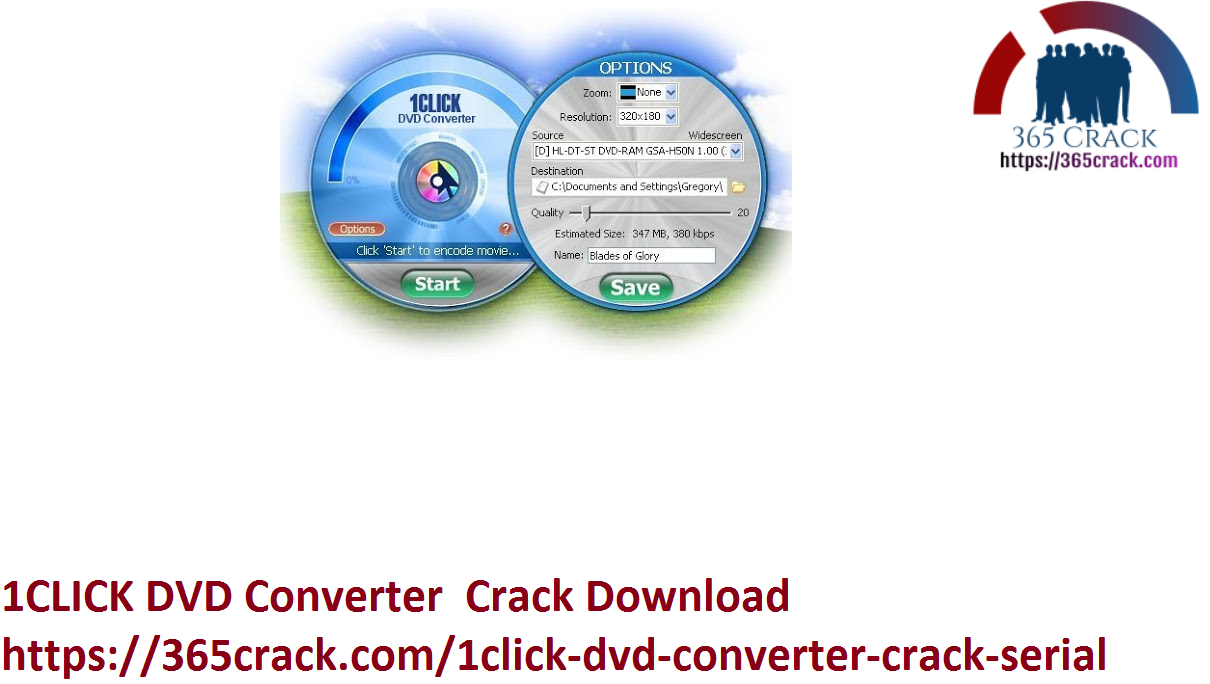 1CLICK DVD Converter Crack Download