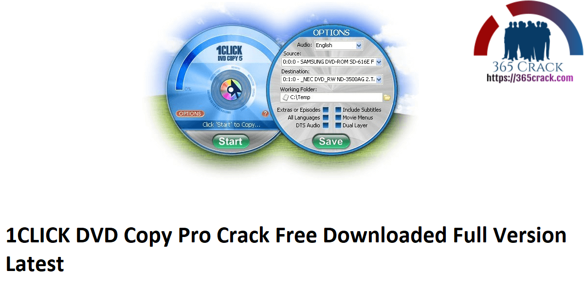 1CLICK DVD Copy Pro Crack Free Downloaded Full Version Latest