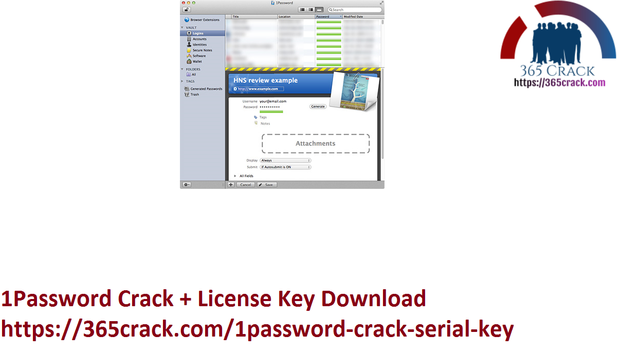 1Password Crack + License Key Download