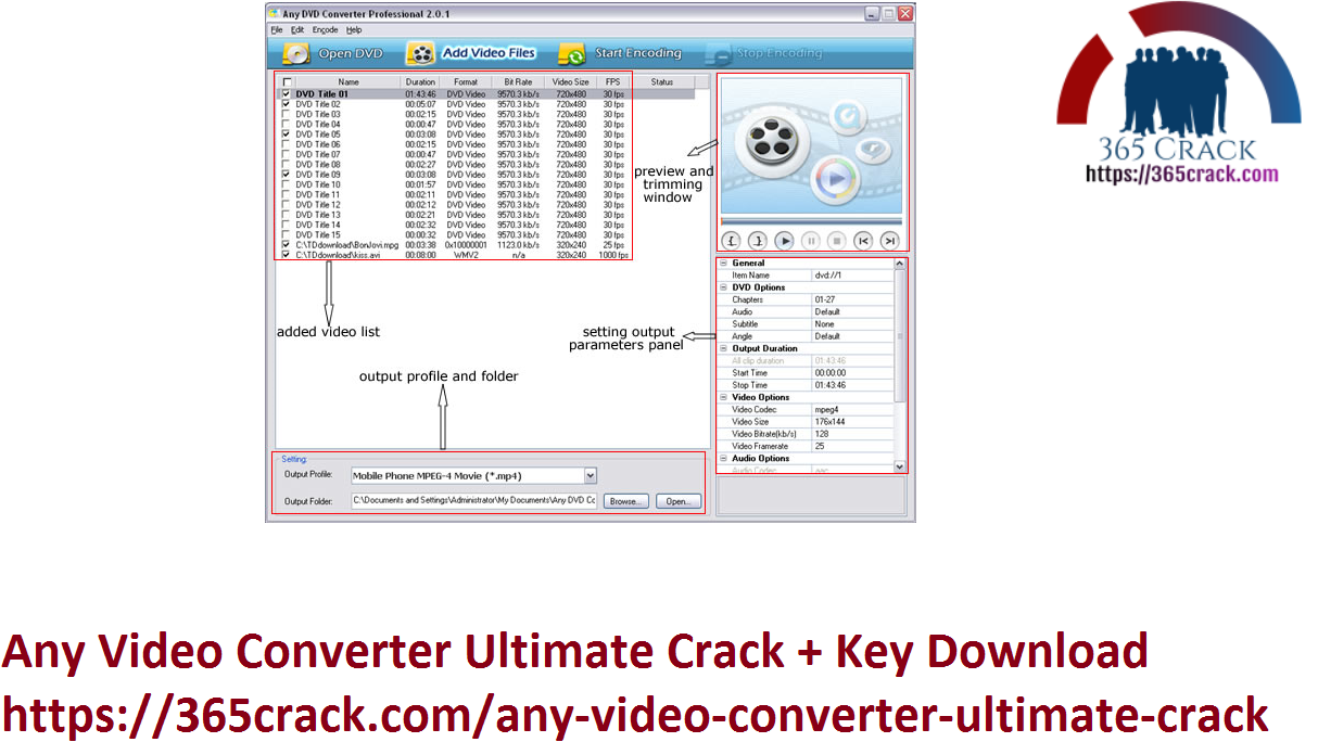 Any Video Converter Ultimate Crack + Key Download