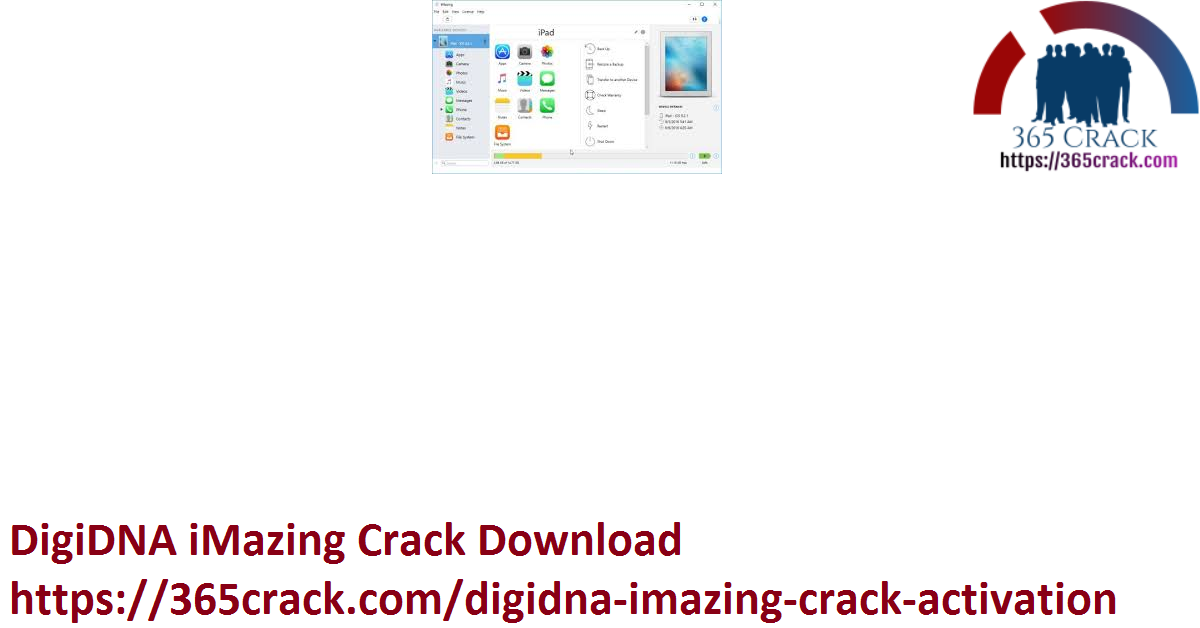 DigiDNA iMazing Crack Download