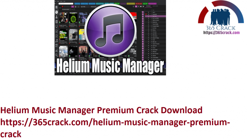 helium music manager premium crack