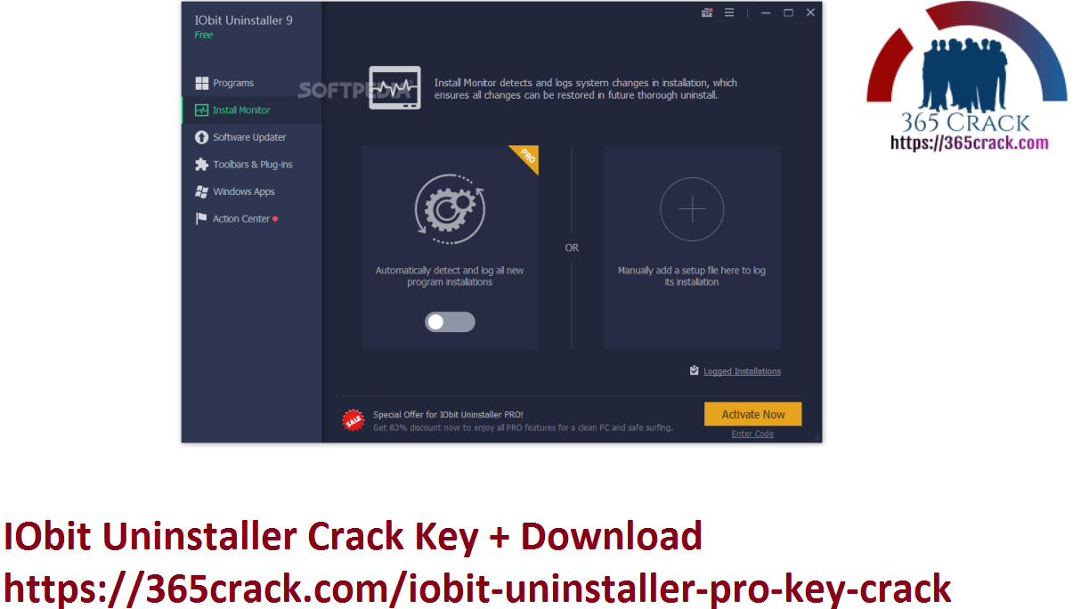 IObit Uninstaller Pro 11.6.0.7 Key Crack Free Download[2022] - 365Crack