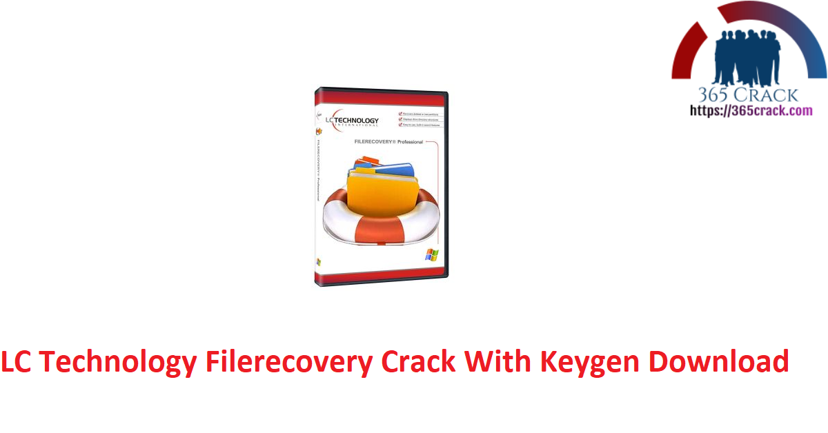 LC Technology Filerecovery Crack With Keygen Download